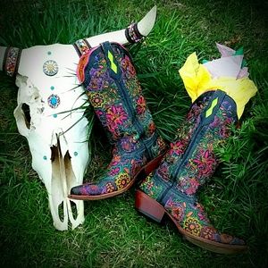 Johnny Ringo Hand detailed Boots